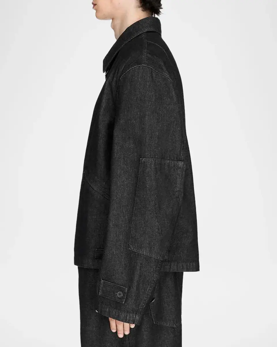 Y-3 Men's Denim Blouson Jacket | Thumbnail 6 Y-3 Men's Denim Blouson Jacket | Thumbnail 6