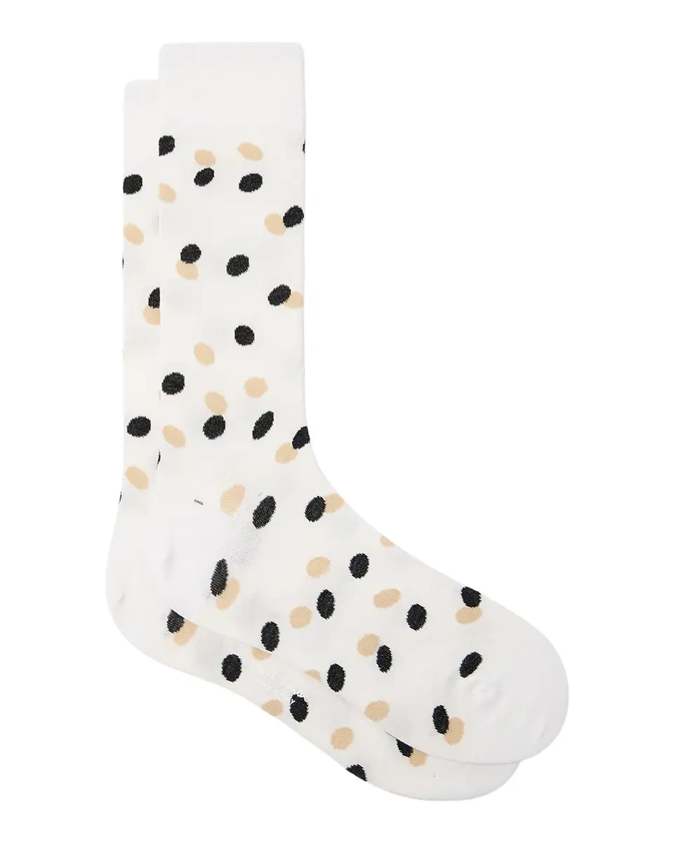 Paul Smith Men's Shadow Polka Dot Crew Socks | Thumbnail 3 Paul Smith Men's Shadow Polka Dot Crew Socks | Thumbnail 3