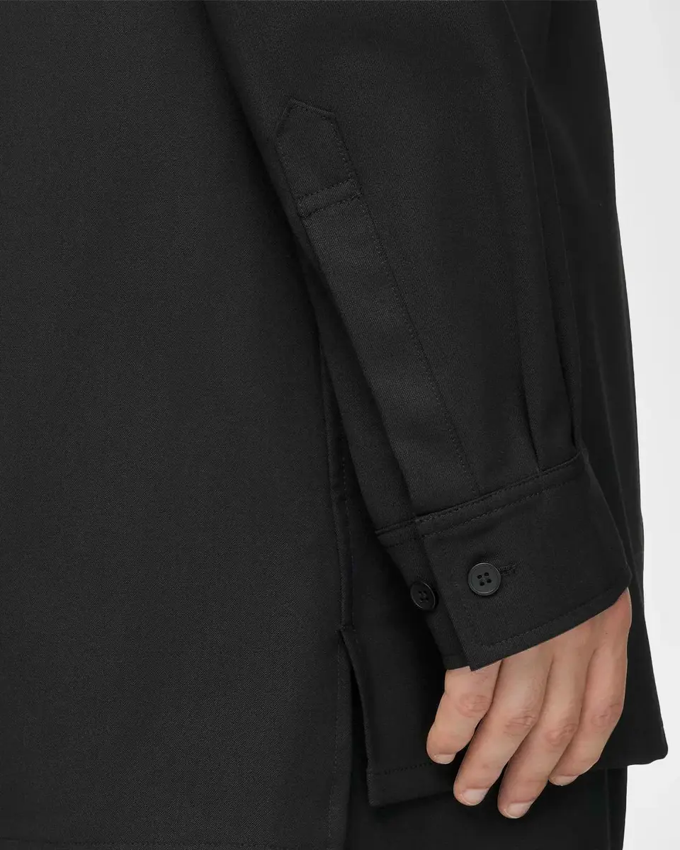 Y-3 Men's Adaptive Wool-Blend Overshirt | Thumbnail 5 Y-3 Men's Adaptive Wool-Blend Overshirt | Thumbnail 5