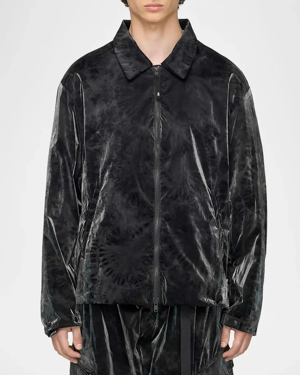 Y-3 Men's Marble Nylon Blouson Jacket | Thumbnail 4 Y-3 Men's Marble Nylon Blouson Jacket | Thumbnail 4