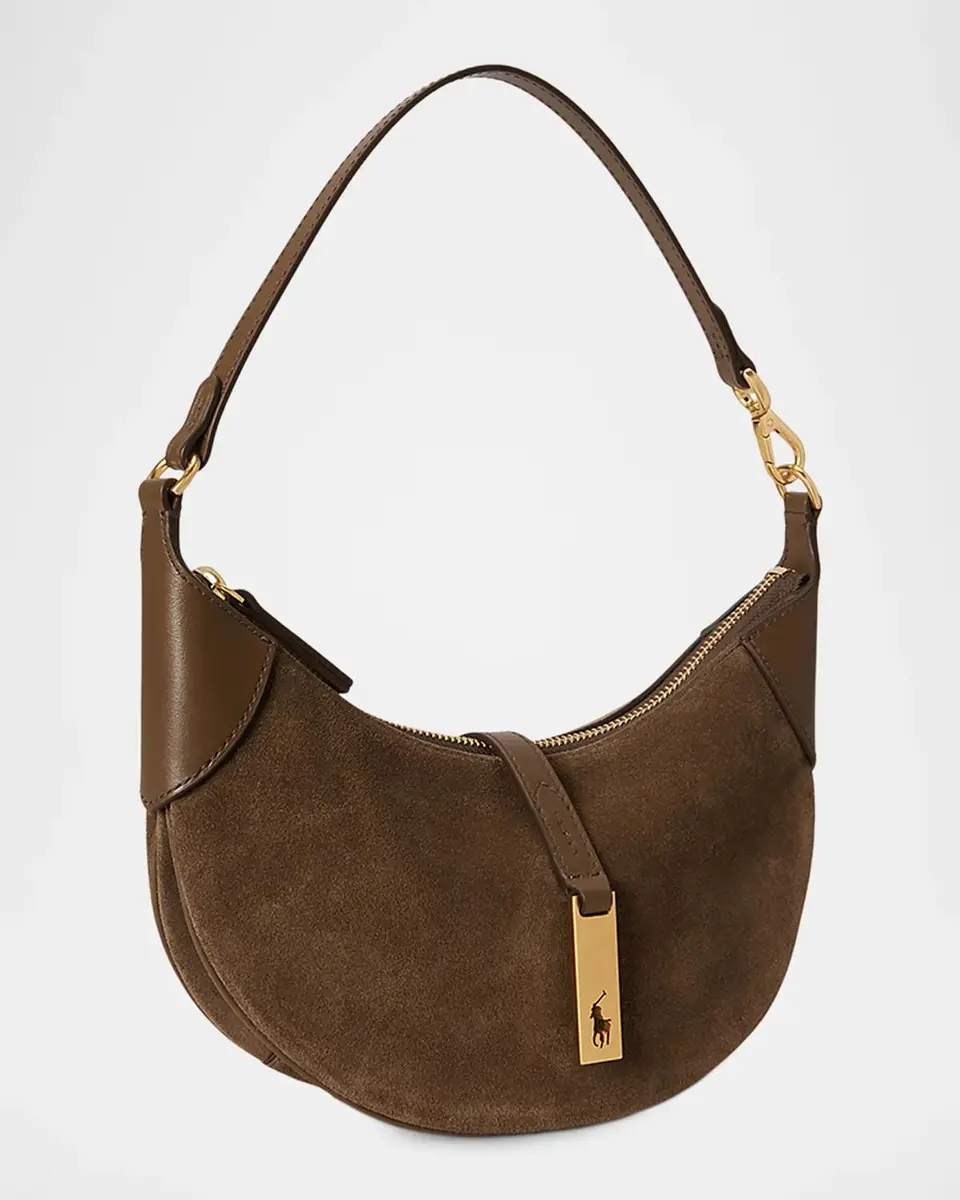 Polo Ralph Lauren Suede Shoulder Bag | Thumbnail 3