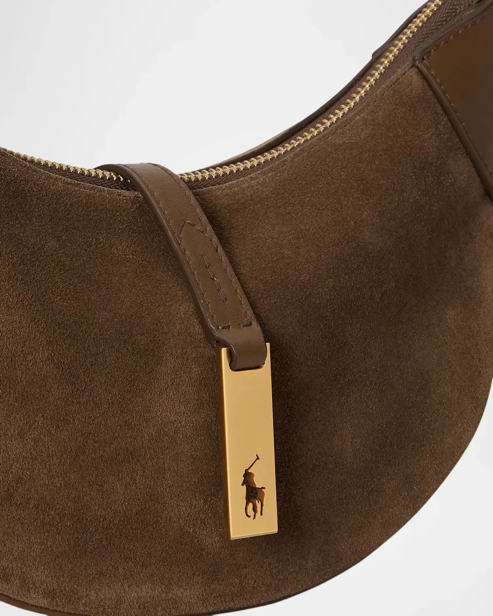 Polo Ralph Lauren Suede Shoulder Bag | Thumbnail 5