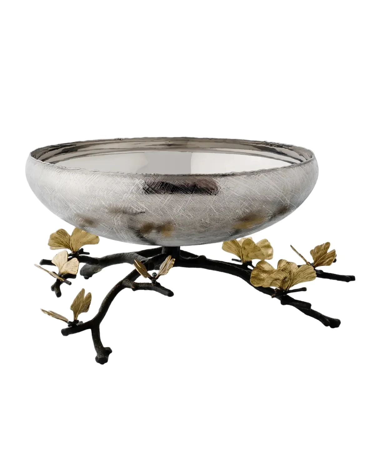 Michael Aram Butterfly Ginkgo Footed Centerpiece Bowl