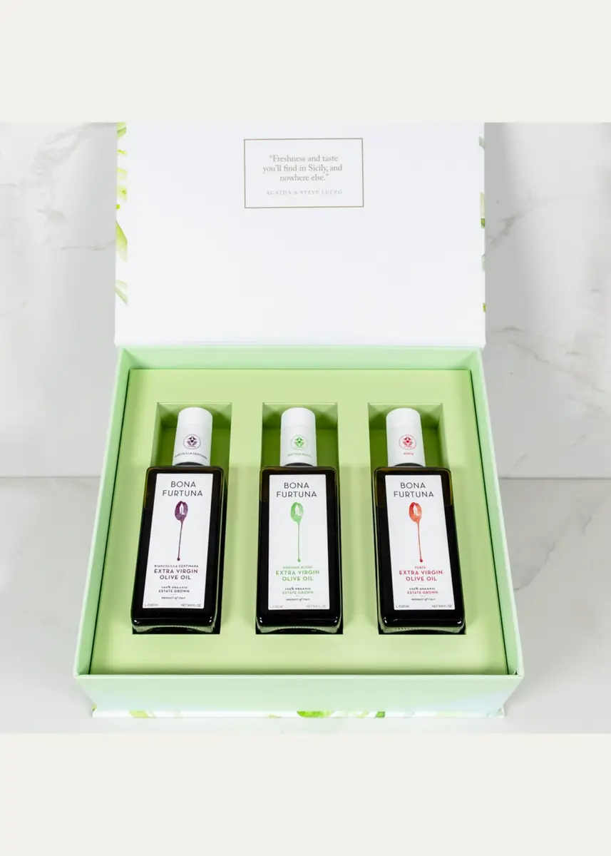 Bona Furtuna Il Trio Olive Oil Gift Set | Thumbnail 2 Bona Furtuna Il Trio Olive Oil Gift Set | Thumbnail 2