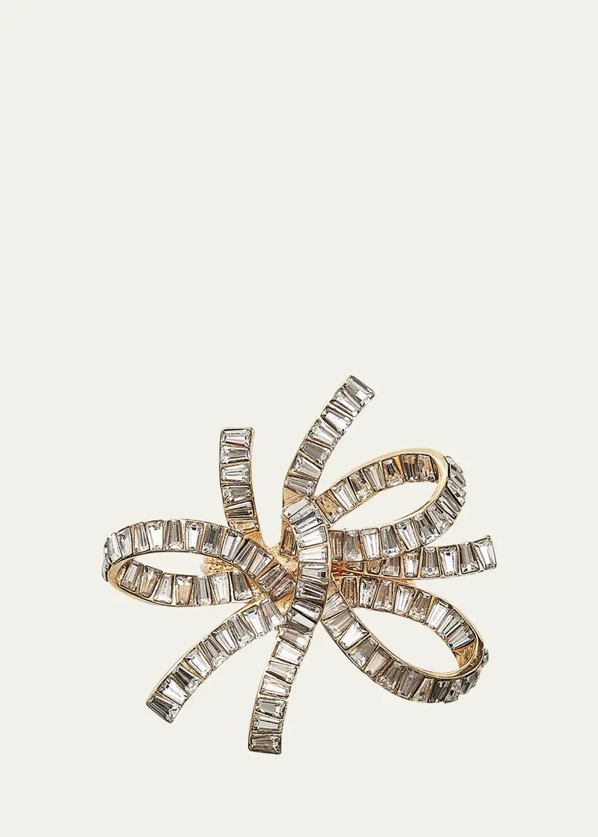Kim Seybert Jeweled Bow Napkin Rings, Set of 4 | Thumbnail 2 Kim Seybert Jeweled Bow Napkin Rings, Set of 4 | Thumbnail 2