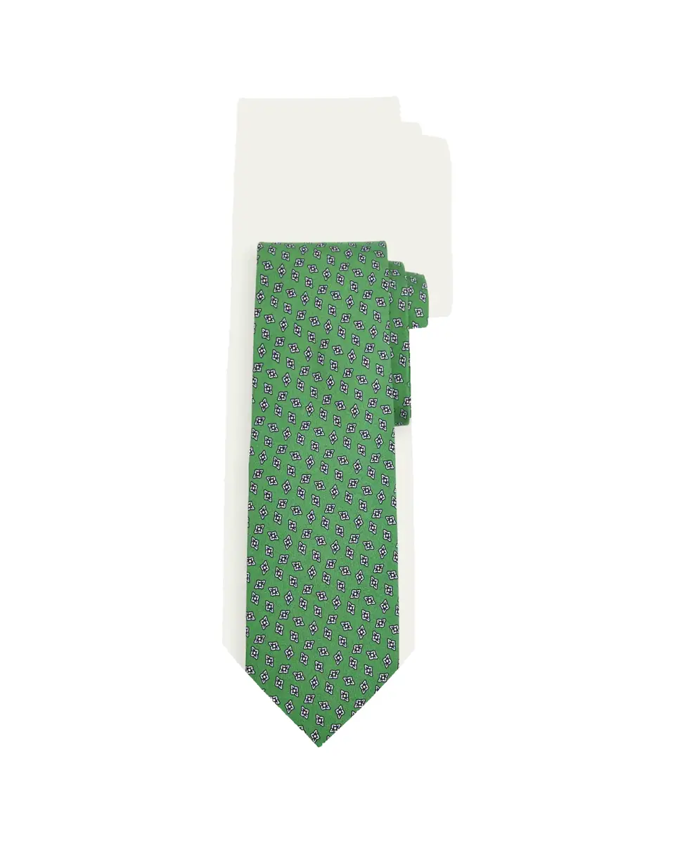 Cesare Attolini Men's Micro-Diamond Silk Tie | Thumbnail 2 Cesare Attolini Men's Micro-Diamond Silk Tie | Thumbnail 2