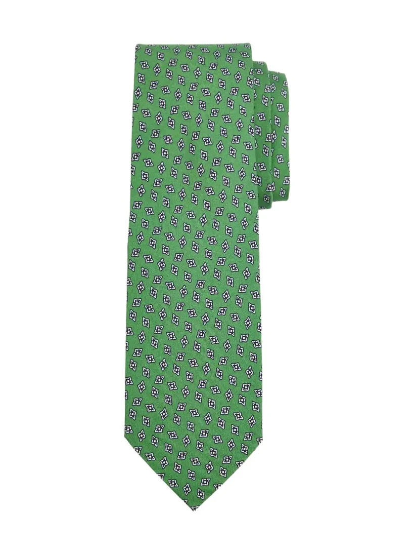 Cesare Attolini Men's Micro-Diamond Silk Tie