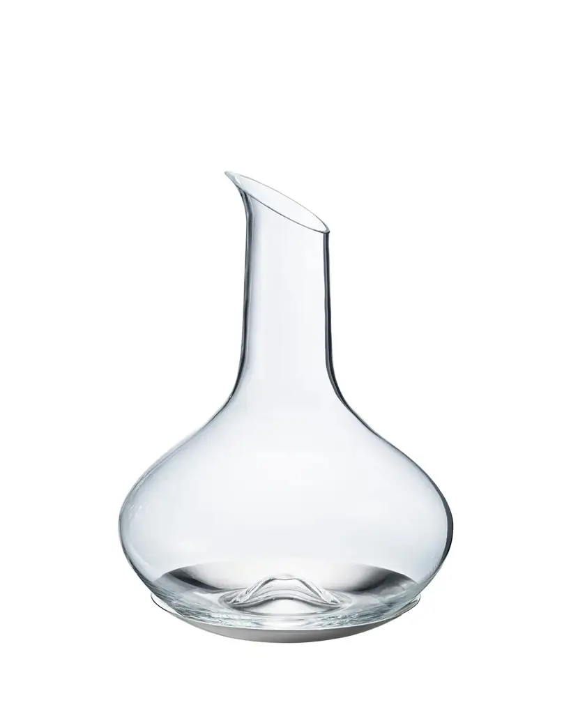 Sky Wine Carafe Glass w/ Stainless Steel Coaster Sky Wine Carafe Glass w/ Stainless Steel Coaster