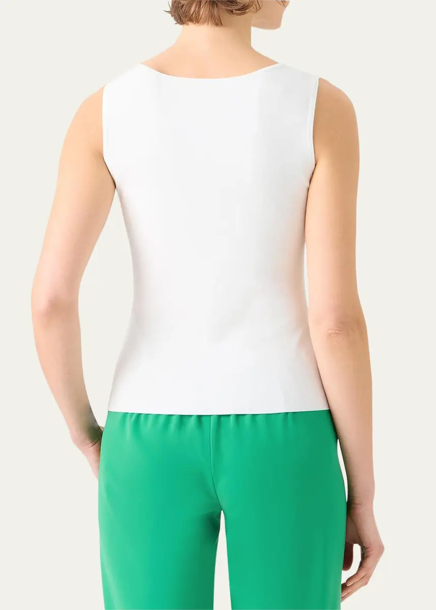Akris punto Fitted Knit Tank Top | Thumbnail 11