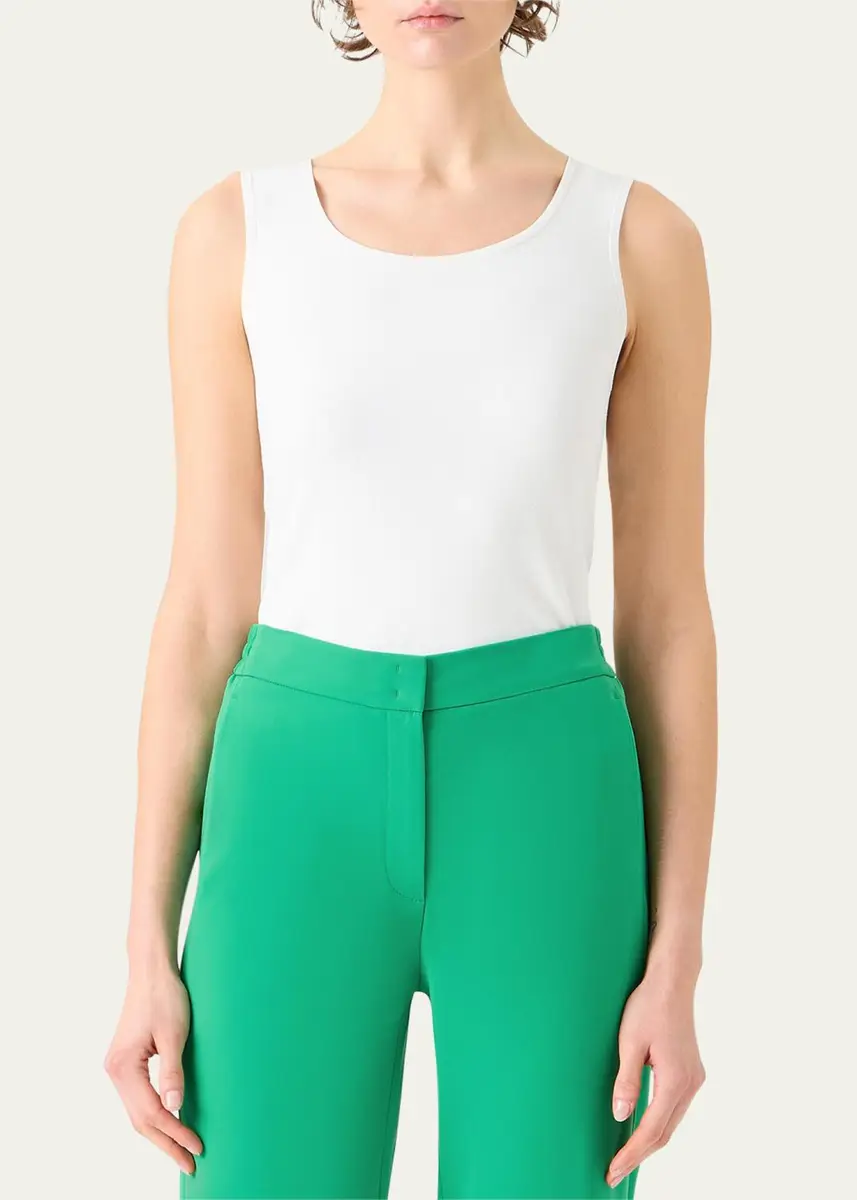 Akris punto Fitted Knit Tank Top | Thumbnail 12