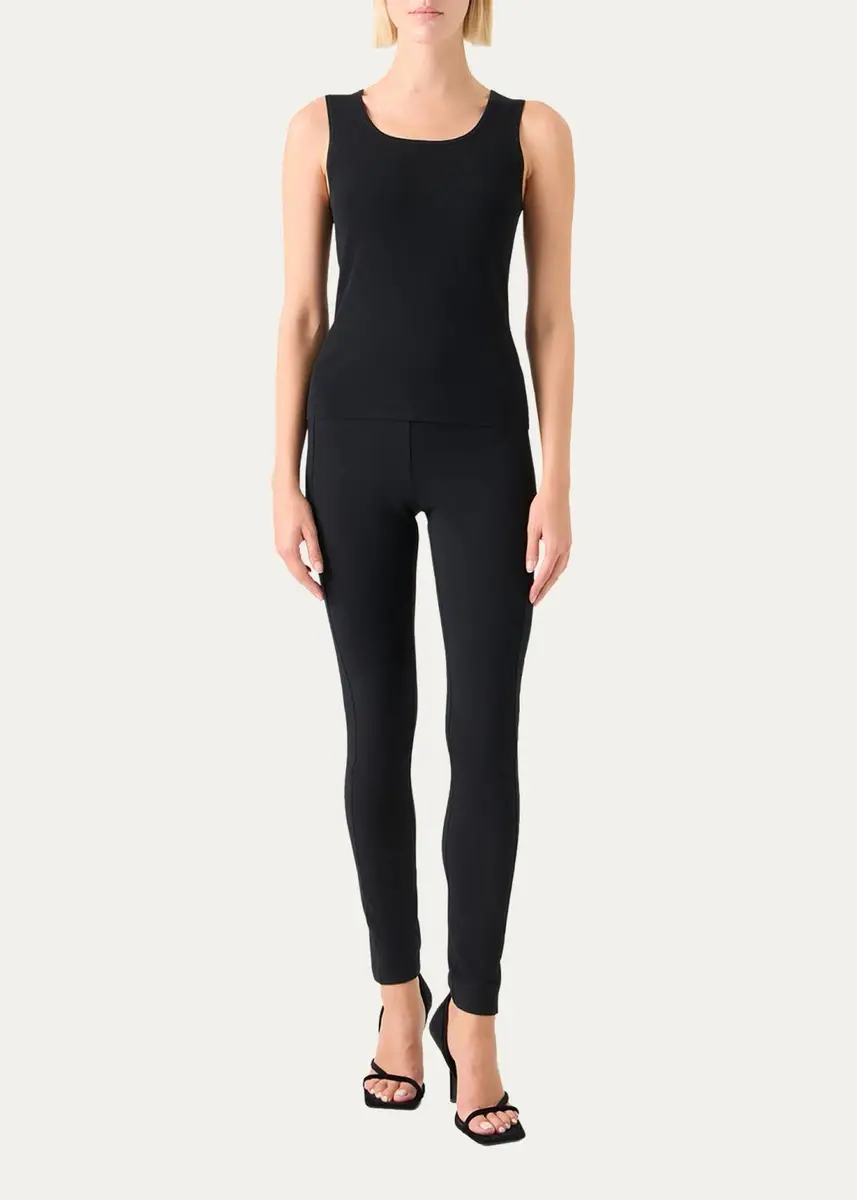 Akris punto Fitted Knit Tank Top | Thumbnail 6