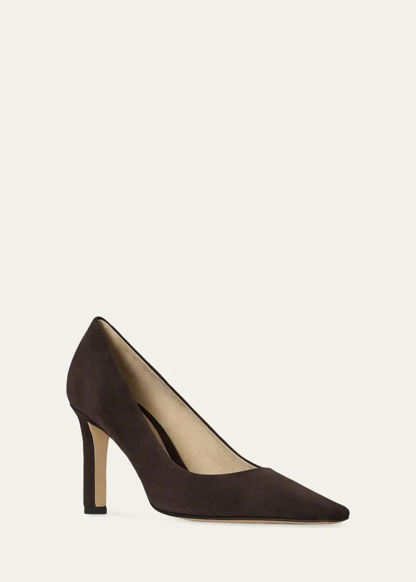 The Row 80mm Carla Suede Pumps | Thumbnail 2 The Row 80mm Carla Suede Pumps | Thumbnail 2