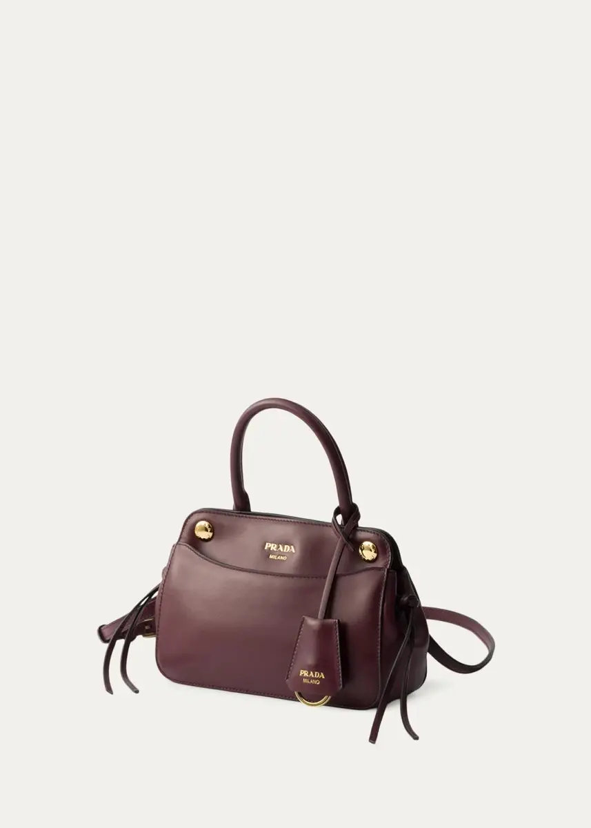 Prada Carry Mini Leather Top-Handle Bag | Thumbnail 7 Prada Carry Mini Leather Top-Handle Bag | Thumbnail 7