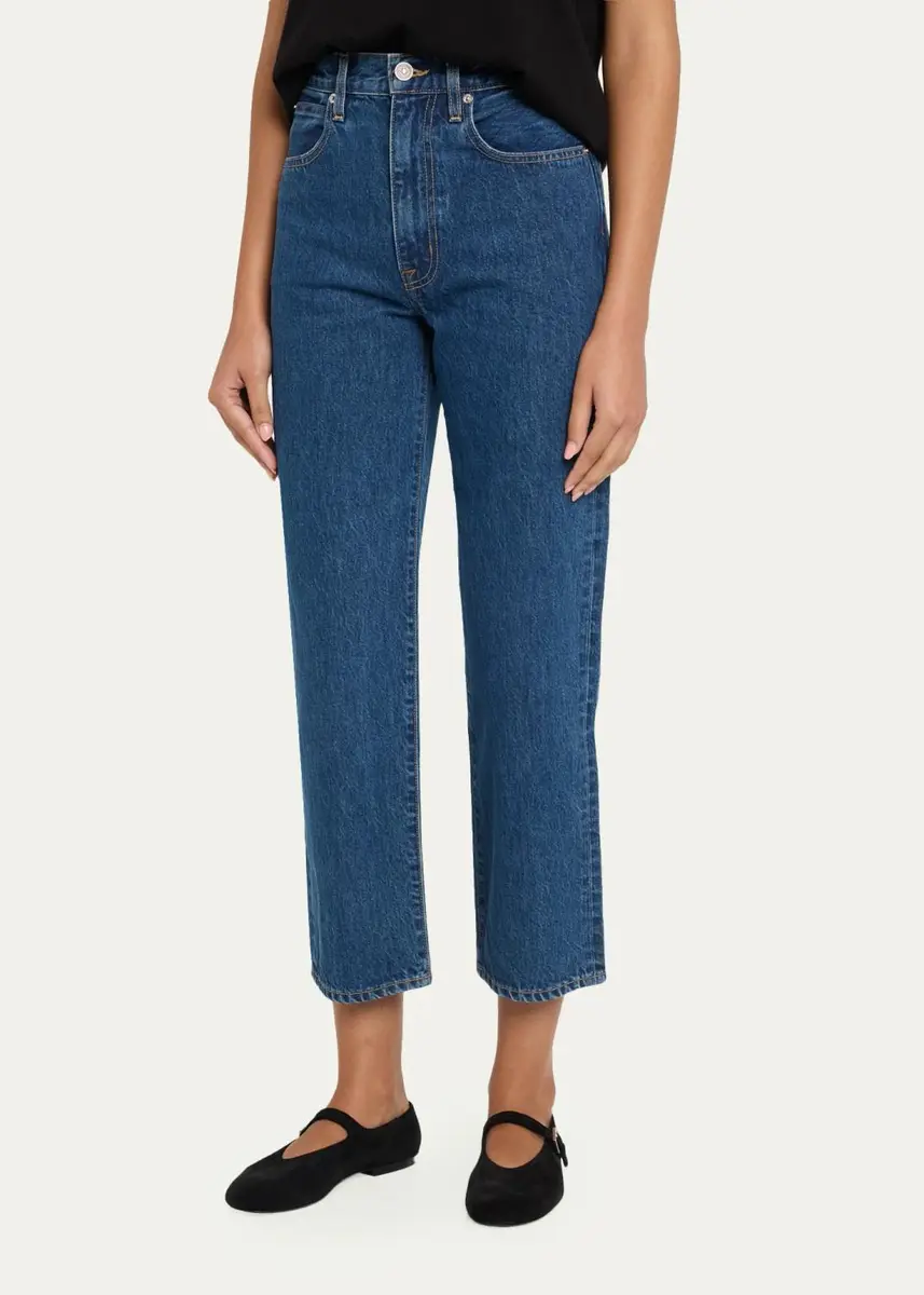 SLVRLAKE London Cropped Straight-Leg Jeans | Thumbnail 4 SLVRLAKE London Cropped Straight-Leg Jeans | Thumbnail 4