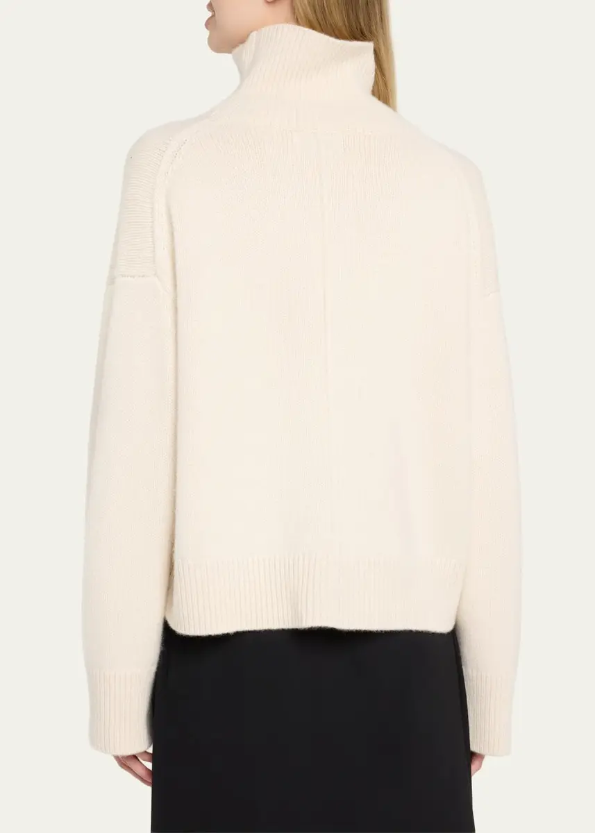 Loulou de Saison Jonah 01 Cashmere Turtleneck Sweater | Thumbnail 3 Loulou de Saison Jonah 01 Cashmere Turtleneck Sweater | Thumbnail 3
