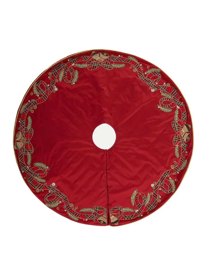 Kim Seybert Holiday Bells Tree Skirt