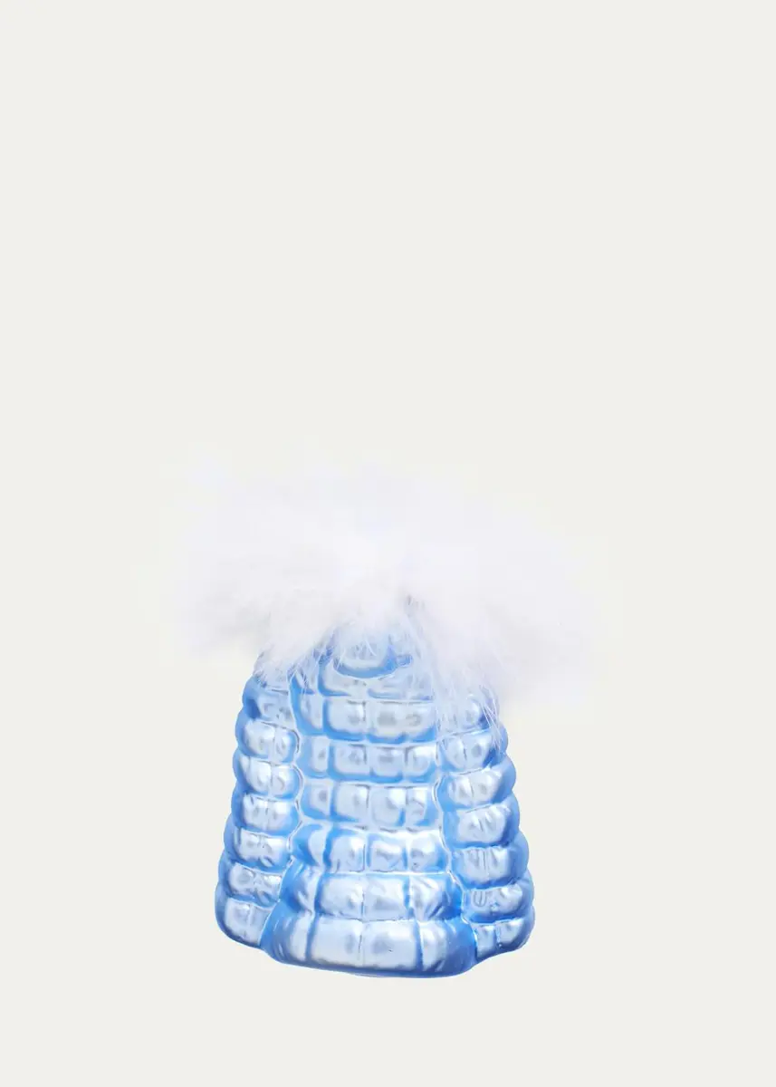 Bergdorf Goodman Winter Jacket Glass Ornament | Thumbnail 2 Bergdorf Goodman Winter Jacket Glass Ornament | Thumbnail 2