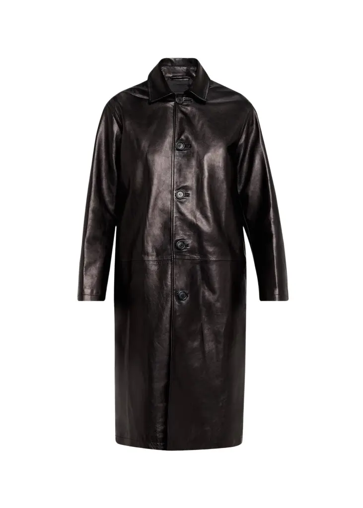 Abel Leather Coat