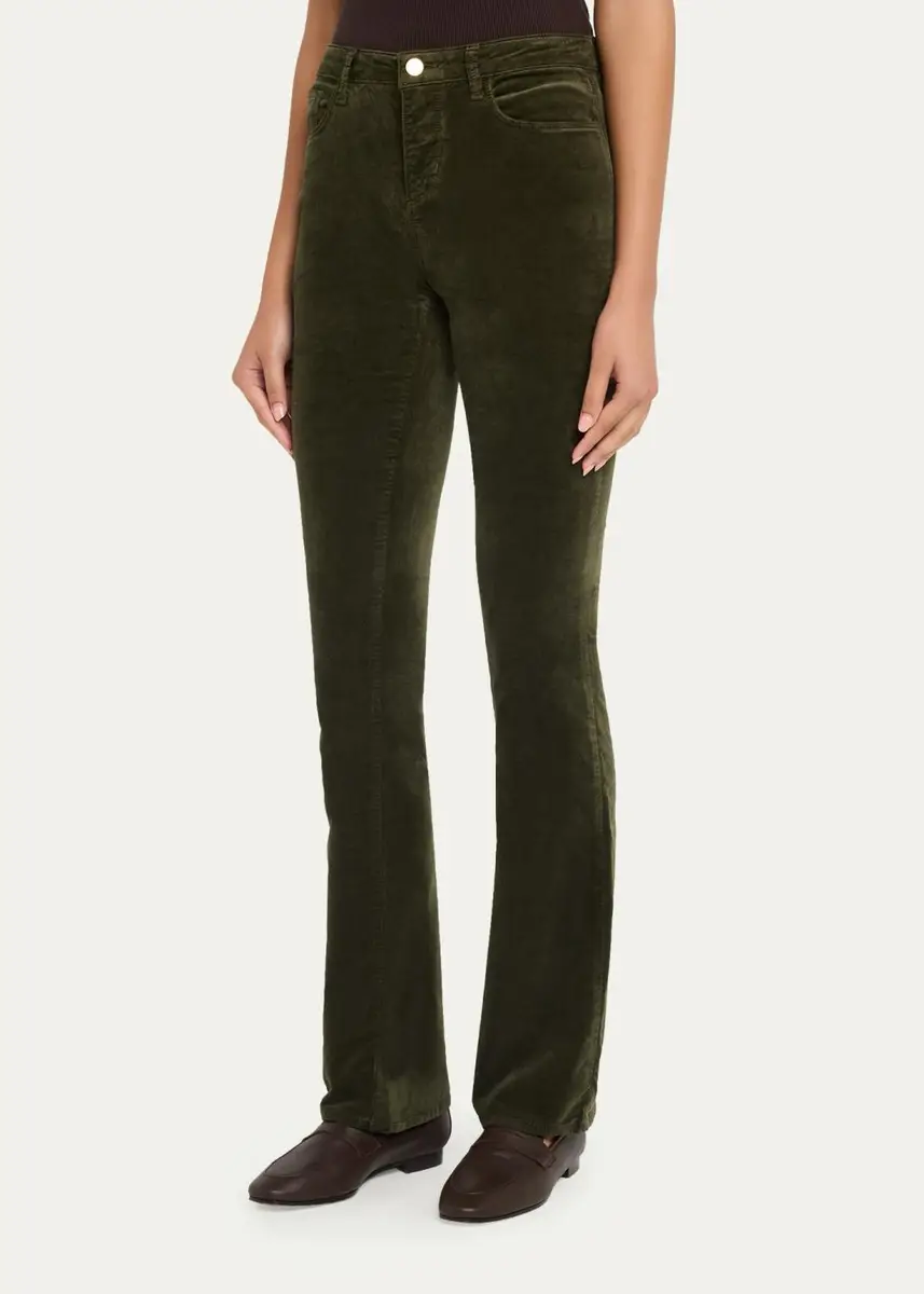 L'Agence Stevie High-Rise Straight Jeans | Thumbnail 8 L'Agence Stevie High-Rise Straight Jeans | Thumbnail 8