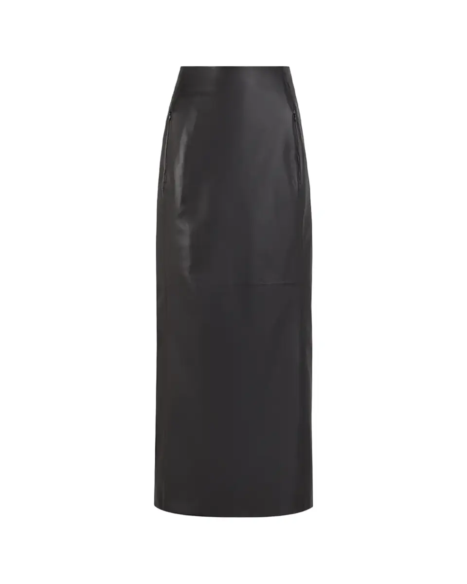Alaïa Soft Lambskin Leather Maxi Pencil Skirt | Thumbnail 2 Alaïa Soft Lambskin Leather Maxi Pencil Skirt | Thumbnail 2