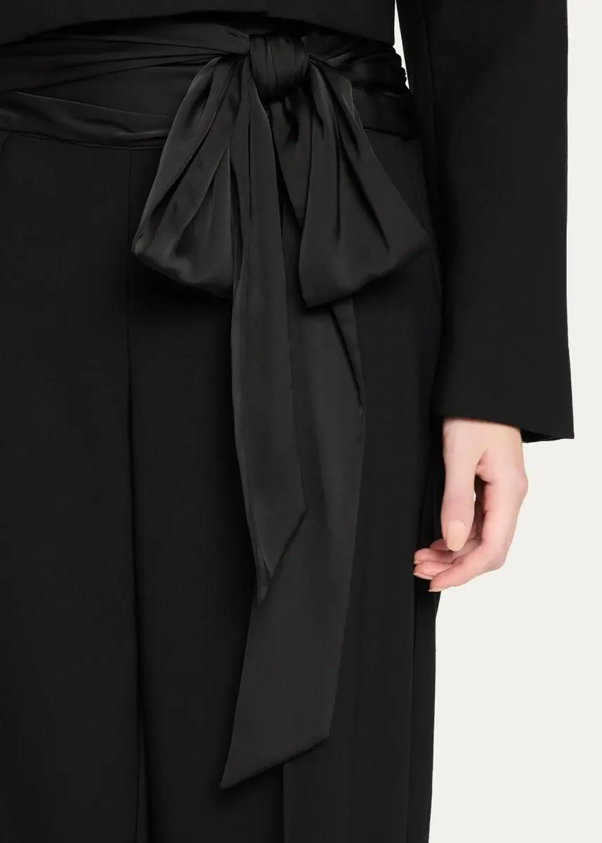 Cinq à Sept Romilly Cummerbund Wide-Leg Trousers | Thumbnail 5