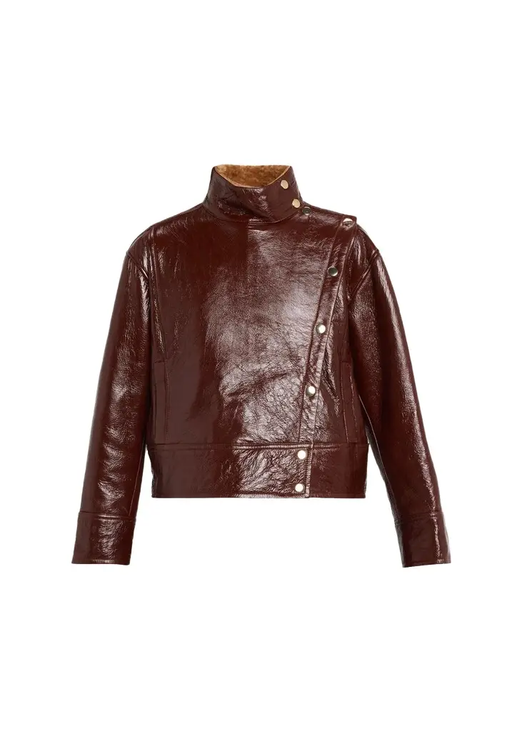 Ulla Johnson Honora Patent Leather Jacket