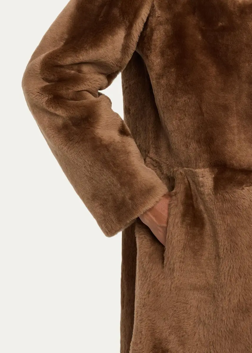 Yves Salomon Shearling Reversible Coat | Thumbnail 5