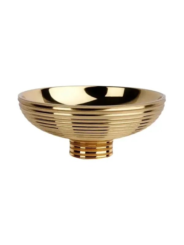 Greg Natale Operetta Ribbed Brass Catchall