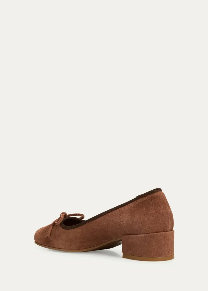 Aquatalia Camalfi Suede Ballerina Flats | Thumbnail 2 Aquatalia Camalfi Suede Ballerina Flats | Thumbnail 2