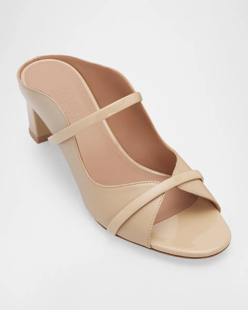 Malone Souliers 45mm Norah Leather Mule Sandals | Thumbnail 3 Malone Souliers 45mm Norah Leather Mule Sandals | Thumbnail 3