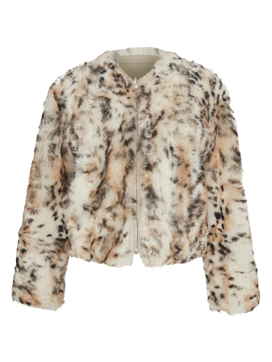 Gorski Reversible Toscana Shearling Lamb Collarless Jacket
