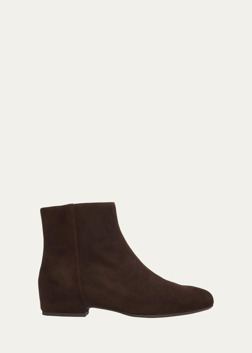 35mm Ulyssa Waterproof Suede Hidden Wedge Ankle Boots 35mm Ulyssa Waterproof Suede Hidden Wedge Ankle Boots