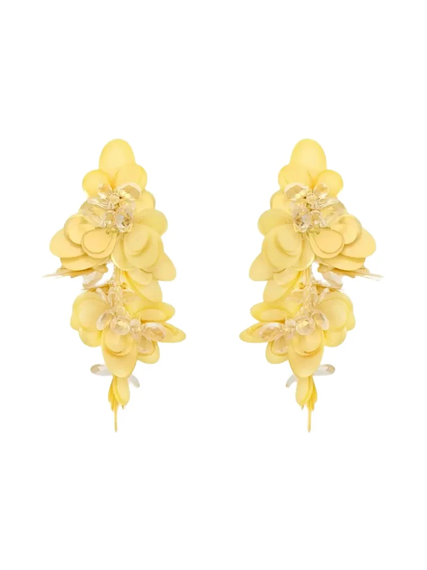 Oscar de la Renta Sequin Cascade Earrings