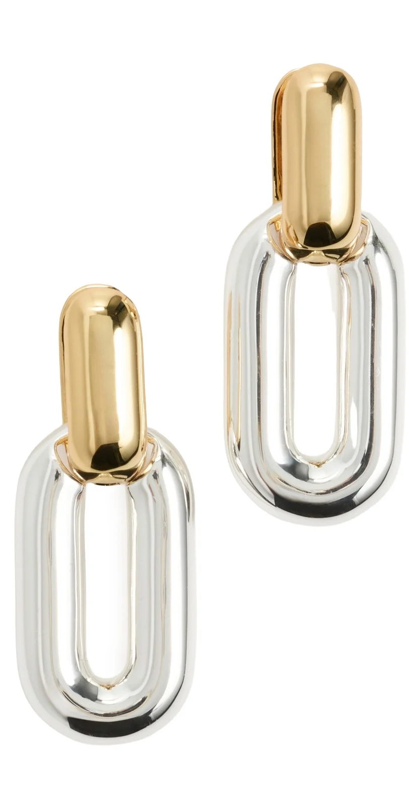 Puffy Detachable Link Earrings