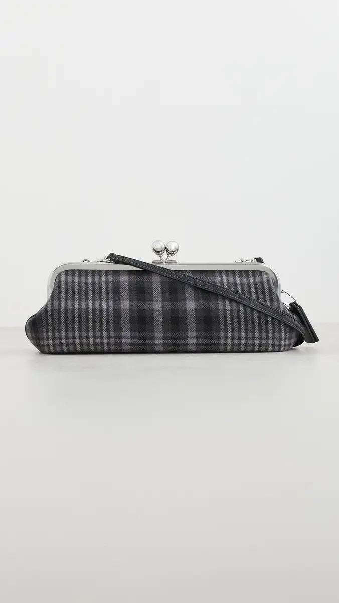 Coach Runway Plaid Kisslock Frame Shoulder Bag | Thumbnail 2