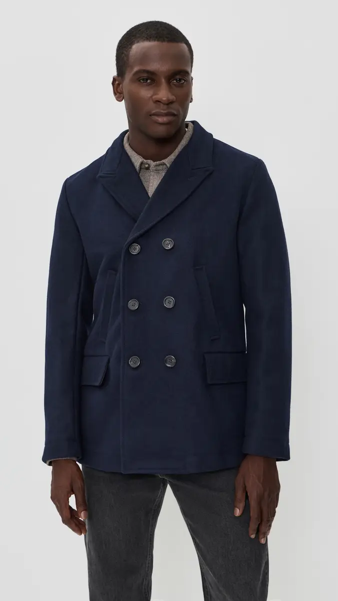 Billy Reid Bond Peacoat | Thumbnail 2