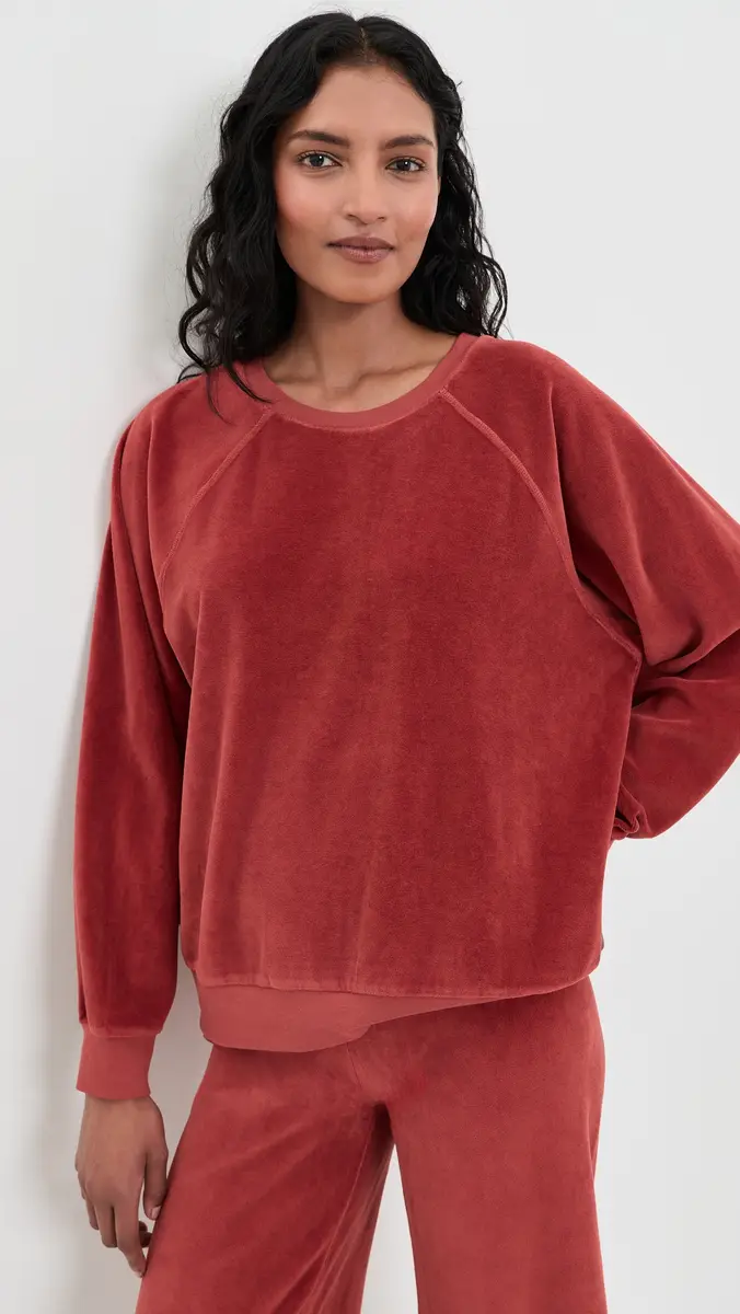 Suzie Kondi Samos Velour Sweatshirt | Thumbnail 2 Suzie Kondi Samos Velour Sweatshirt | Thumbnail 2