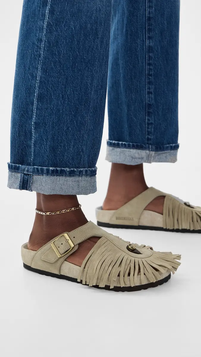 Etro x Birkenstock1774 Gizeh Long Fringe Sandals | Thumbnail 3 Etro x Birkenstock1774 Gizeh Long Fringe Sandals | Thumbnail 3