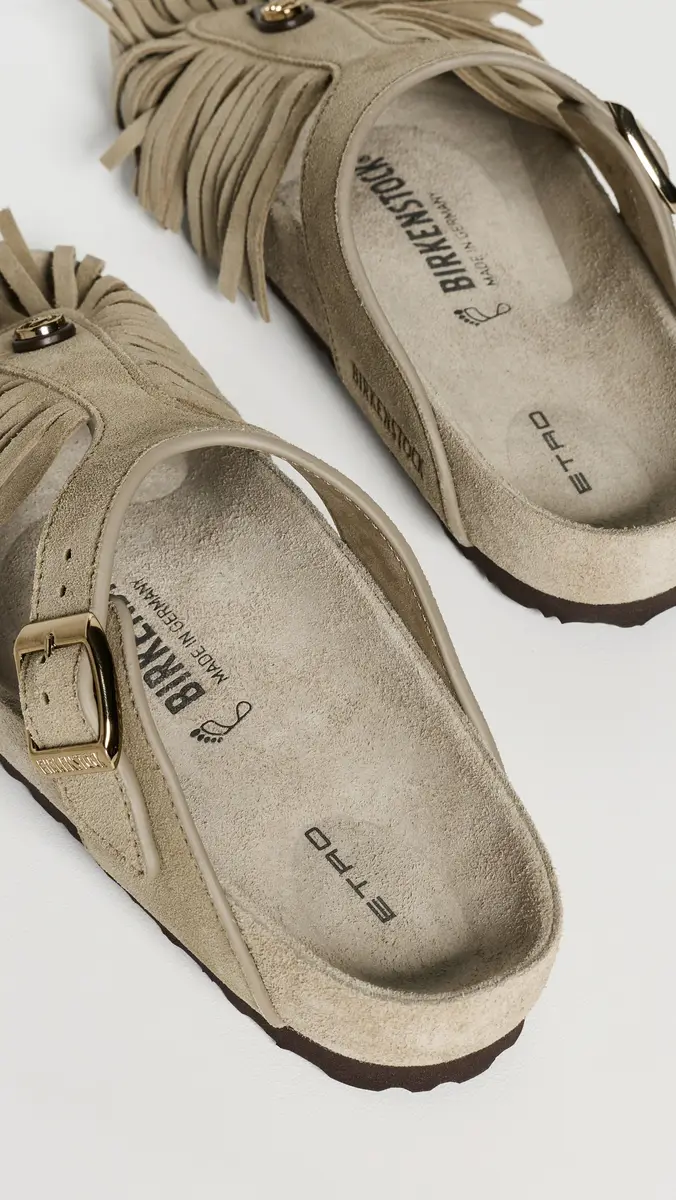Etro x Birkenstock1774 Gizeh Long Fringe Sandals | Thumbnail 4 Etro x Birkenstock1774 Gizeh Long Fringe Sandals | Thumbnail 4