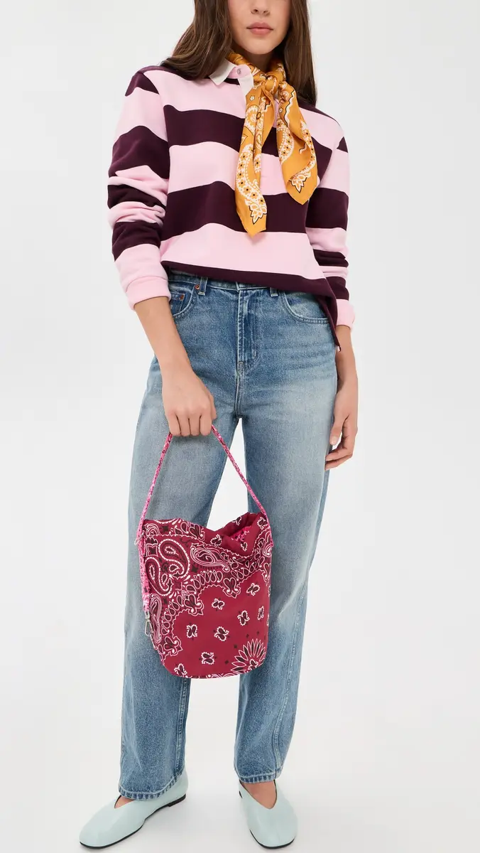 CALL IT BY YOUR NAME Cotton Bandana Bucket Bag | Thumbnail 4 CALL IT BY YOUR NAME Cotton Bandana Bucket Bag | Thumbnail 4