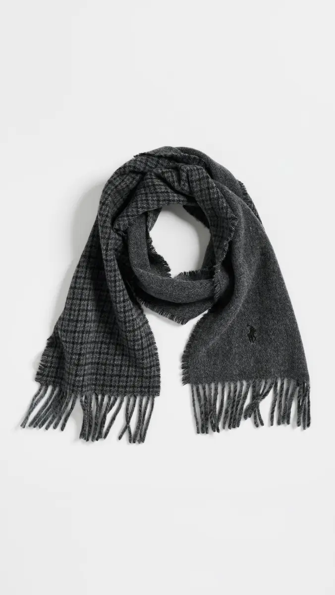Polo Ralph Lauren Reversible Menswear Scarf | Thumbnail 4