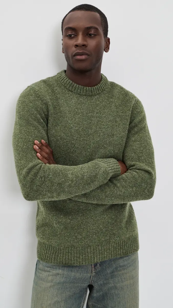 Taylor Stitch The Eastmoor Sweater In Spruce Wool Spruce | Thumbnail 2 Taylor Stitch The Eastmoor Sweater In Spruce Wool Spruce | Thumbnail 2