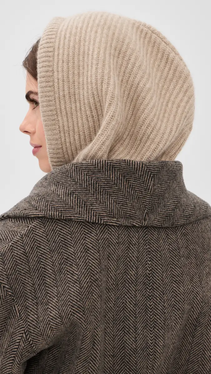 White + Warren Cashmere Ribbed Balaclava | Thumbnail 4 White + Warren Cashmere Ribbed Balaclava | Thumbnail 4