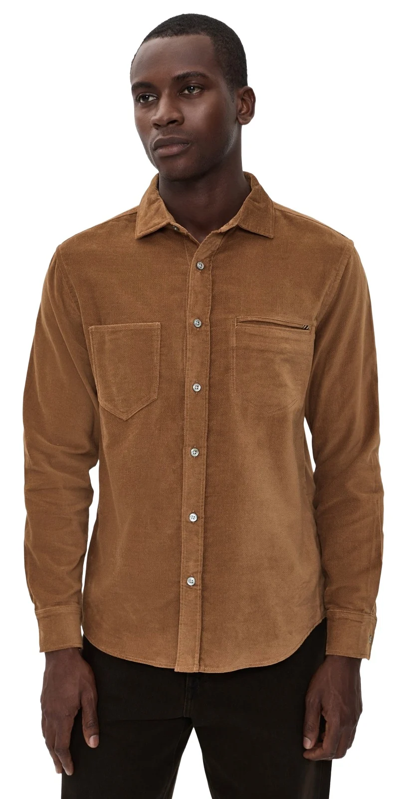 Billy Reid Moleskin Corduroy Cochran Shirt