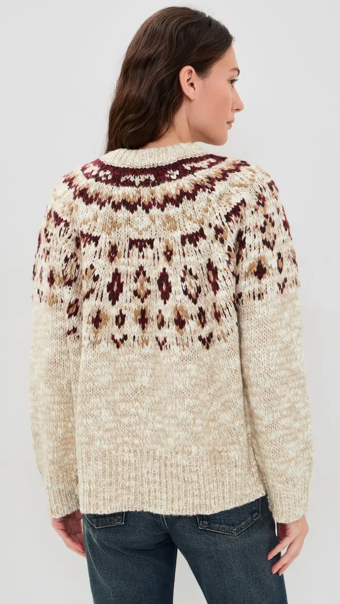 Proenza Schouler White Label Lizzy Fair Isle Sweater | Thumbnail 3 Proenza Schouler White Label Lizzy Fair Isle Sweater | Thumbnail 3