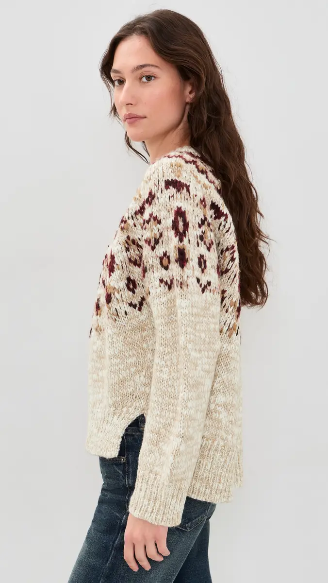 Proenza Schouler White Label Lizzy Fair Isle Sweater | Thumbnail 4 Proenza Schouler White Label Lizzy Fair Isle Sweater | Thumbnail 4