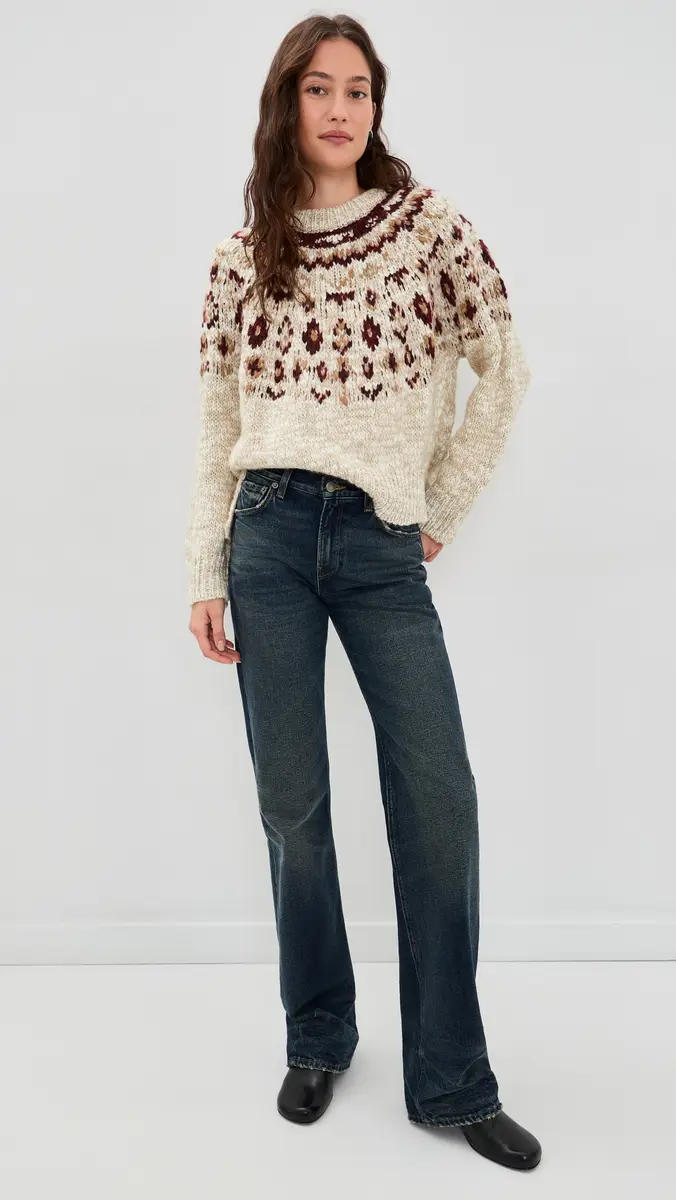 Proenza Schouler White Label Lizzy Fair Isle Sweater | Thumbnail 5 Proenza Schouler White Label Lizzy Fair Isle Sweater | Thumbnail 5