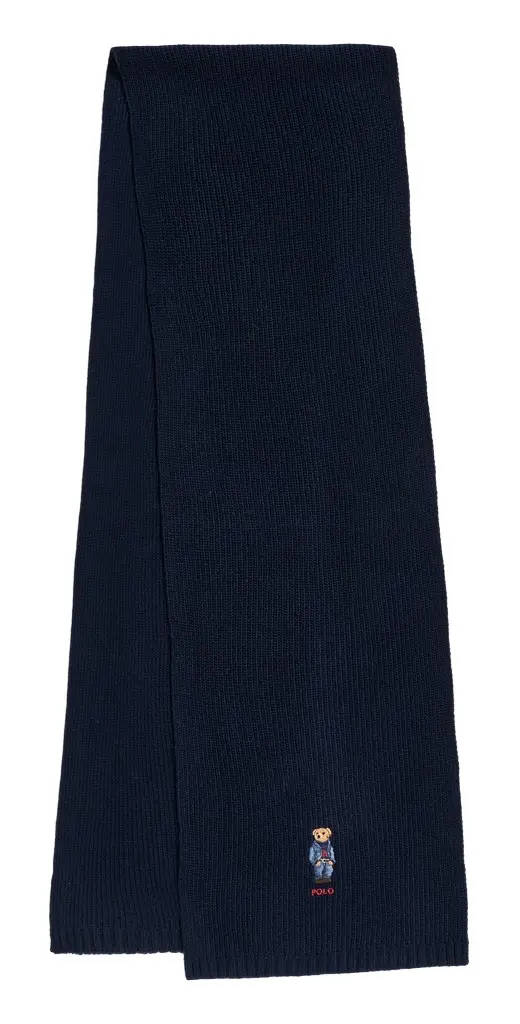 Solid Denim Bear Scarf Solid Denim Bear Scarf