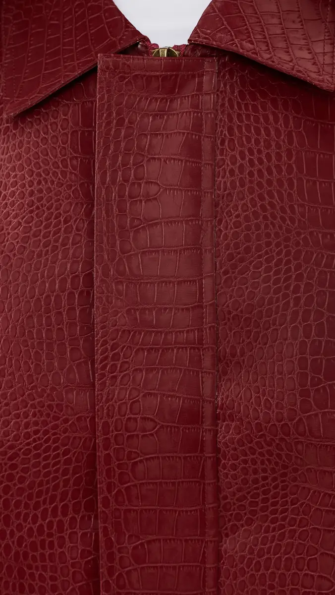 LIONESS Kenny Faux Leather Bomber Jacket | Thumbnail 6 LIONESS Kenny Faux Leather Bomber Jacket | Thumbnail 6