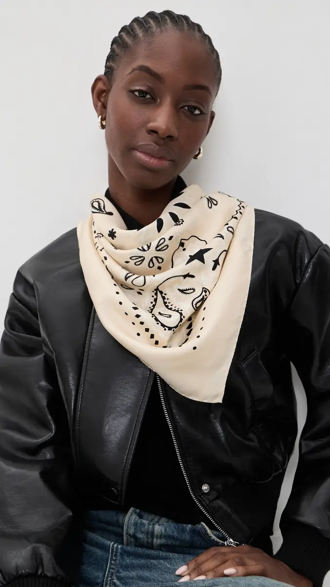 CALL IT BY YOUR NAME Silk Large Bandana | Thumbnail 3 CALL IT BY YOUR NAME Silk Large Bandana | Thumbnail 3